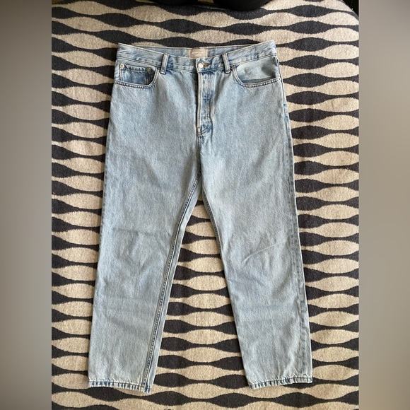 Everlane The Relaxed Straight Fit Organic Cotton Jeans -Size 30R - Picture 16 of 16